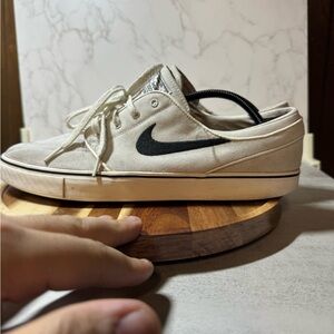 Nike Zoom Stefan Janoski+ SB Summit White Black 615957-100 Men’s Size 11.5